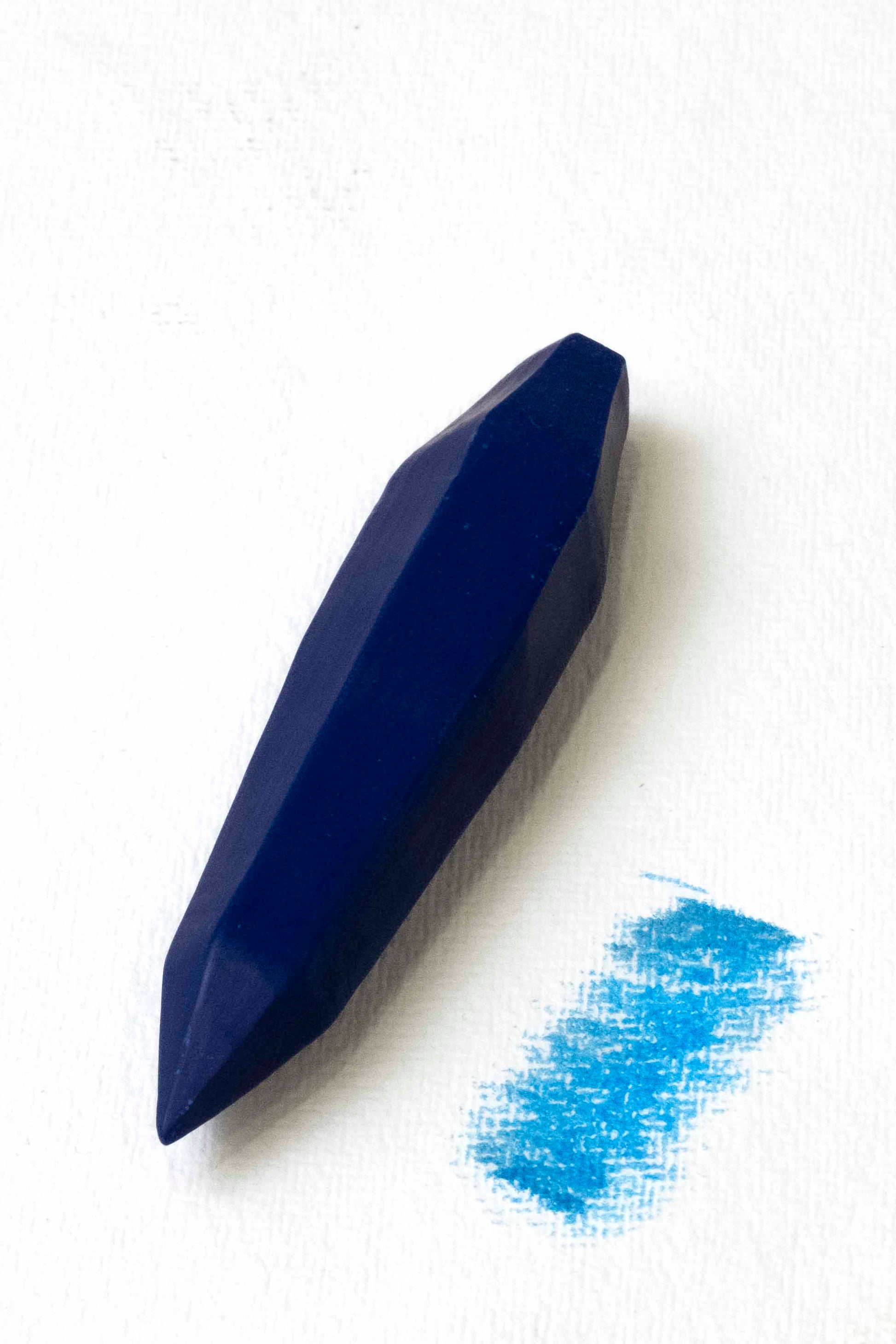 Crayon de cire - bleu monté carlo - amatxi
