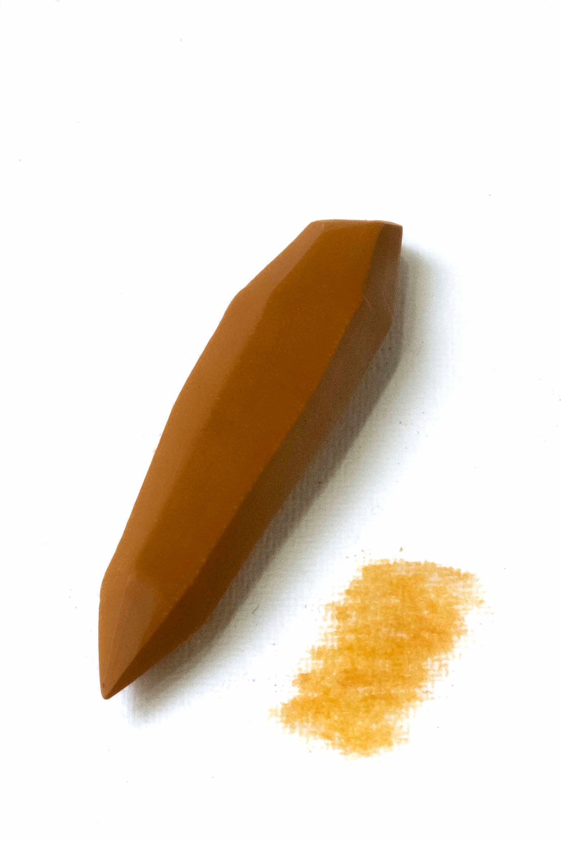 Crayon de cire -ocre jaune foncé - amatxi
